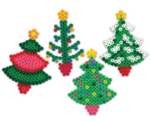 Perles hama a repasser sapin noel