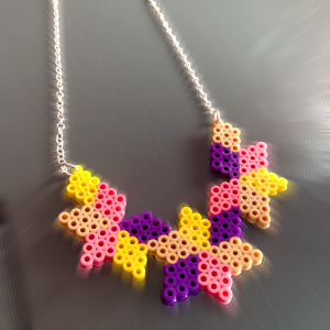 Bijoux perles hama collier beads