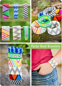 Bracelet perles hama craft