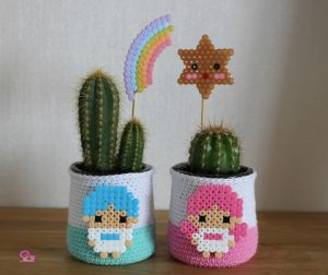 Diy hama kiki et lala perles beads