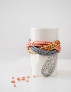 Make a Hama Bead cuff bracelet perles