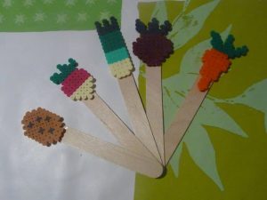 Pics jardin potager perles hama