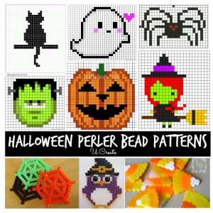 Halloween Perler hama motifs DIY