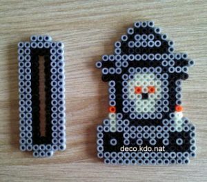 Perles hama RIP halloween tombe crâne