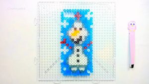 Perles repasser olaf coque iphone