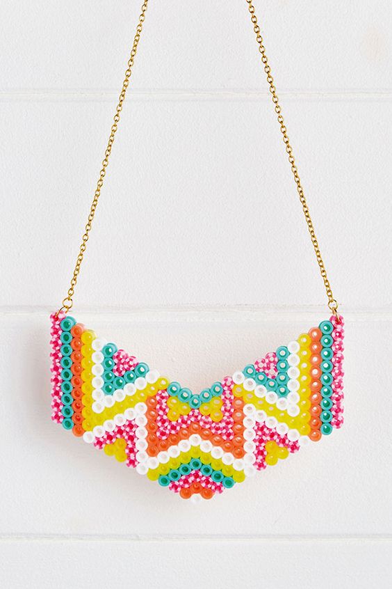 Collier perles a repasser hama