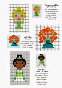 Perles hama disney fée clochette