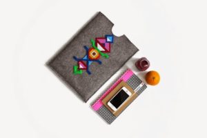 Housse ordinateur hama perles repasser diy