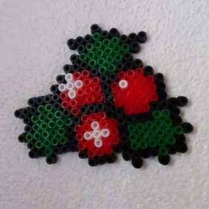 Ornements noel hama perles repasser