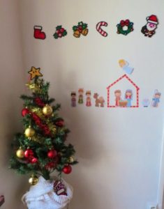 Ornements noel perles hama repasser