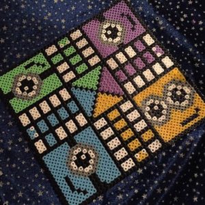 Minion jeu petits chevaux perles hama repasser