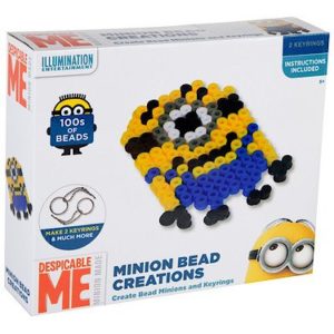 Moi moche et mchant minion bead creations kit 100 perles repasser accessoires 0
