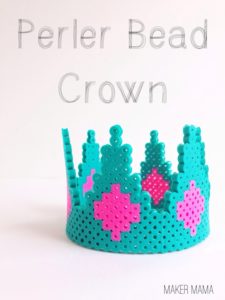Hama perles couronnes epiphanie reine princesse repasser