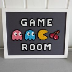 Gameroom perles hama pacman repasser