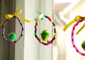 Easter paques oiseaux hama perles repasser