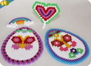 Perles hama paques oeufs