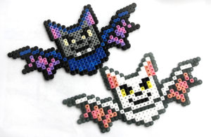 Hama halloween chauve souris perles repasser