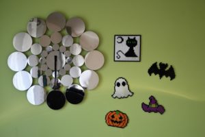 Decors perles a repasser pour halloween perler beads