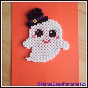 Fantome perles a repasser hama halloween