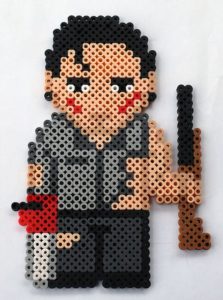 Evil dead halloween perles hama repasser