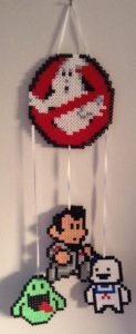 Ghostburger mobile perles hama repasser