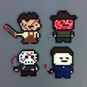 Horreur films jason freddy kruger perles hama repasser