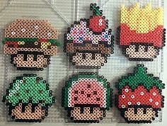 Champignon mario perles hama repasser