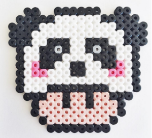 Perles hama repasser champignon panda mario bros