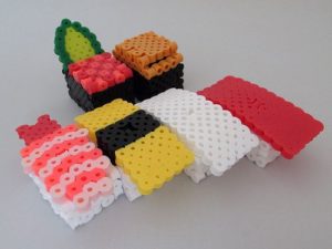 Sushi 3d dinette perles a repasser hama