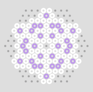 Flocons noel perles a repasser hama hiver 3
