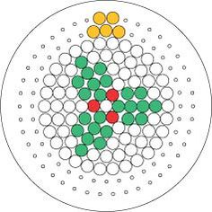 Boules noel houx perles a repasser hama