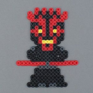 Dark maul perles a repasser hama perler starwars