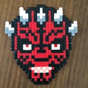 Dark maul perles a repasser hama starwars