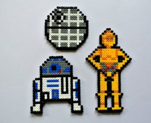 Robots starwars r2d2 bb8 c3po erles a repasser hama