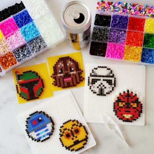 Star Wars: The Empire Strikes Back in fuse beads