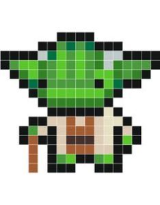 Yoda starwars perles a repasser hama