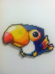 Deviant art toucan perles a repasser hama