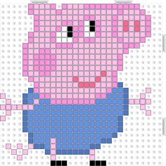 George peppa pig perles a repasser hama
