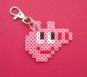 Oirte clefs peppa pig perles a repasser hama