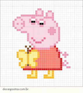 Peppa pig perles a repasser hama