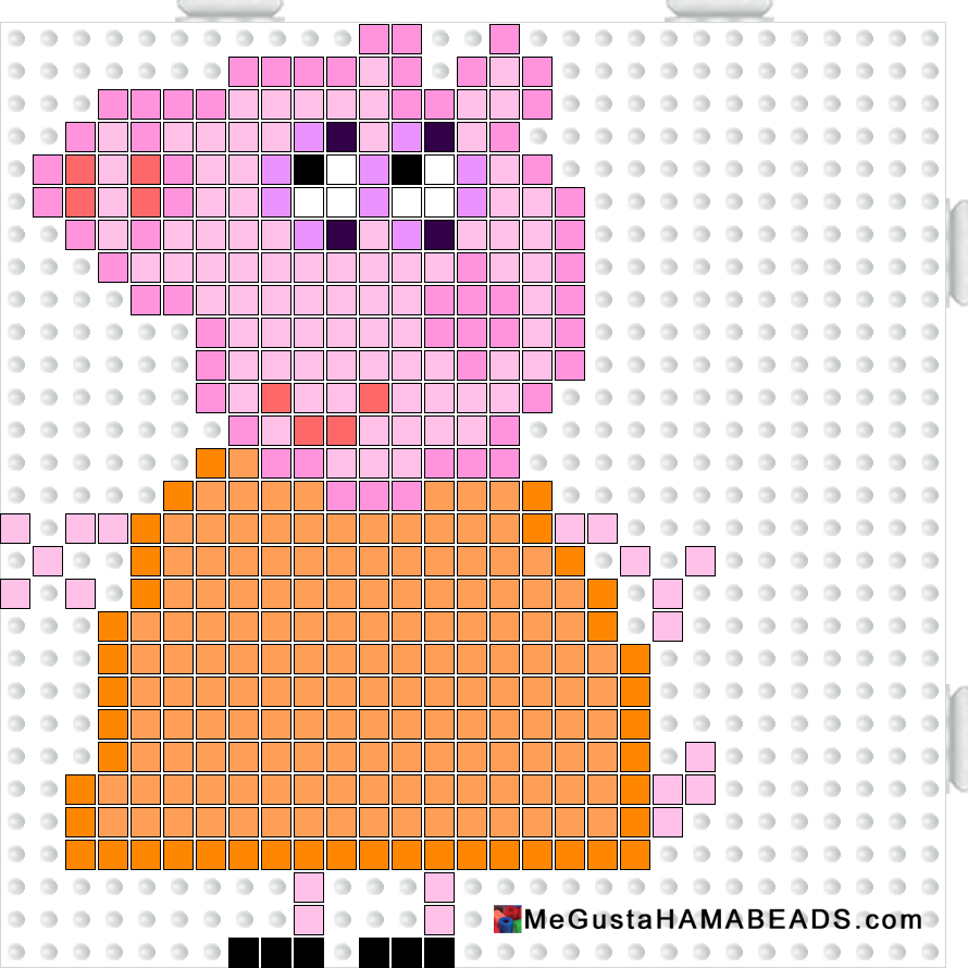 Perles a repasser hama maman pig peppa