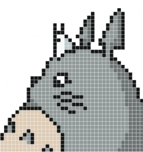 Mon voisin totoro perles a repasser hama miazaki