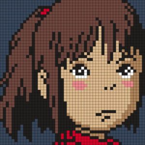 Chihiro visage perles a repasser hama