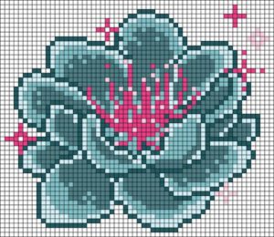 Perles a repasser hama lotus
