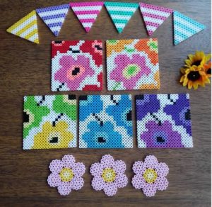 Sous verre marrimekko perles a repasser hama