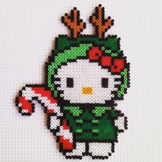 Hello kitty noel perles a repasser hama