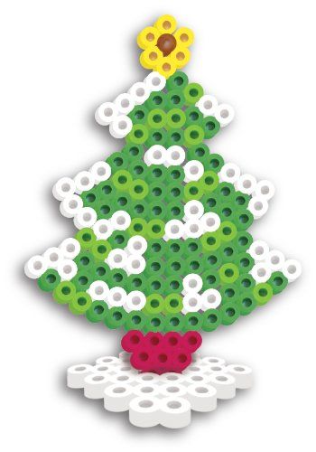 Sapin de noel perles a repasser hama grille gratuite