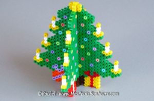 Sapin perles a repasser noel hama