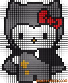 Perles a repasser hello kitty vampires hama