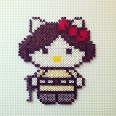 Princesse leila hello kitty perles a repasser hama